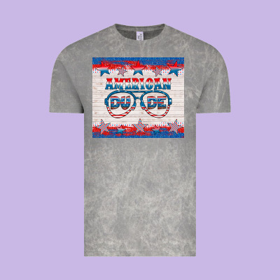 American Dude Vintage Tee Designed By Hra Design Shop