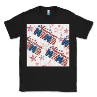 Black american mama seamless pattern Classic Tee - BundleAndBundleShop