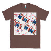 Chestnut american mama seamless pattern Classic Tee - BundleAndBundleShop