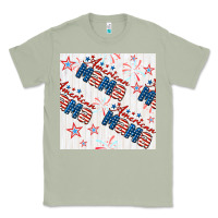 Matcha american mama seamless pattern Classic Tee - BundleAndBundleShop