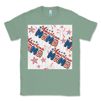 Sage american mama seamless pattern Classic Tee - BundleAndBundleShop