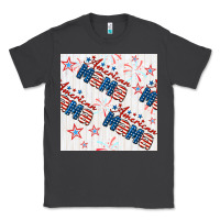 Smoke american mama seamless pattern Classic Tee - BundleAndBundleShop