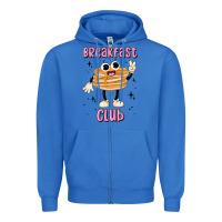 True Royal breakfast club Zipper Hoodie - MaliasSmallBusiness
