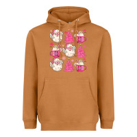 Meerkat retro doodle pink christmas Heavyweight Hoodie - MaliasSmallBusiness