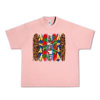 Salmon dominican republic brushstrokes Urban Heavy Tee - AdoDesignShop