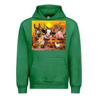 Emerald farm animal Urban Hoodie - TumblerDesignByShophia