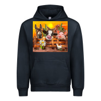 Navy farm animal Urban Hoodie - TumblerDesignByShophia