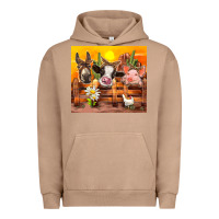 Pigment Burro farm animal Urban Hoodie - TumblerDesignByShophia