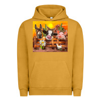 Pigment Peanut Butter farm animal Urban Hoodie - TumblerDesignByShophia