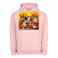 Pigment Salmon farm animal Urban Hoodie - TumblerDesignByShophia