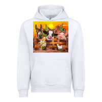 White farm animal Urban Hoodie - TumblerDesignByShophia