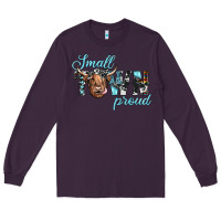 Plum small town proud Long Sleeve Tee - JahusDesignShop