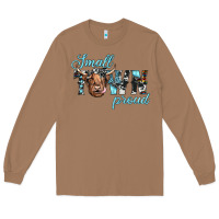 Toasted Coconut small town proud Long Sleeve Tee - JahusDesignShop