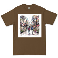 Cacao Japan Street Premium Tee - Unal Design