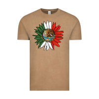 Vintage Coffee mexico sunflower Vintage Tee - HRA Design Shop