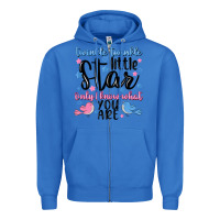 True Royal twinkle twinkle little star Zipper Hoodie - MaliasSmallBusiness