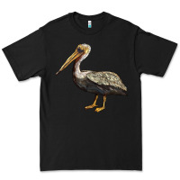 Black louisiana state bird pelican Premium Tee - BarkalooDesign