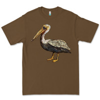Cacao louisiana state bird pelican Premium Tee - BarkalooDesign
