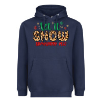 Navy let it snow somewhere else Heavyweight Hoodie - MaliasSmallBusiness
