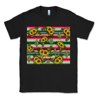 Black sunflower cactus Classic Tee - JahusDesignShop