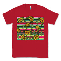 Red sunflower cactus Classic Tee - JahusDesignShop