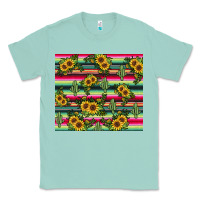 Seafoam sunflower cactus Classic Tee - JahusDesignShop