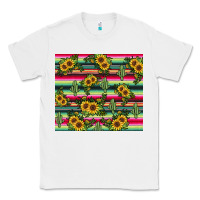 White sunflower cactus Classic Tee - JahusDesignShop