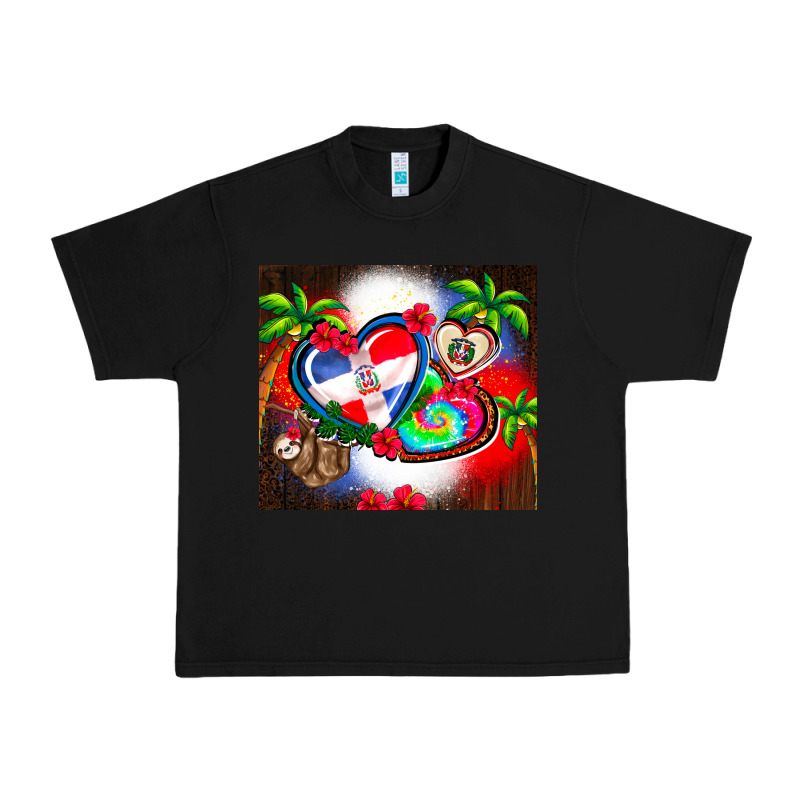 Dominican Republic  Leopard Urban Heavy Tee by AdoDesignShop | Teevron
