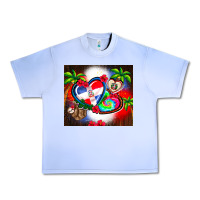 Grape Ice dominican republic  leopard Urban Heavy Tee - AdoDesignShop