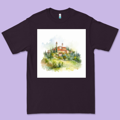 Italy Premium Tee Designed By Unal Design