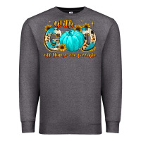 Charcoal Heather with god all things are possible  copy Premium Sweatshirt - MaliasSmallBusiness