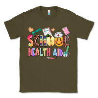 Army Green school healt aid Classic Tee - AdoDesignShop