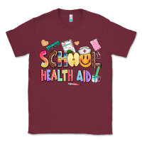 Burgundy school healt aid Classic Tee - AdoDesignShop