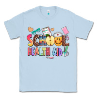Dusty Blue school healt aid Classic Tee - AdoDesignShop