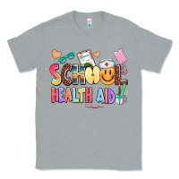 Heather Grey school healt aid Classic Tee - AdoDesignShop