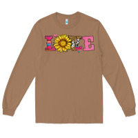 Toasted Coconut love sunflower valentines day Long Sleeve Tee - AdoDesignShop
