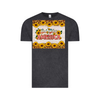 Vintage Black god bless america tumbler Vintage Tee - HRA Design Shop