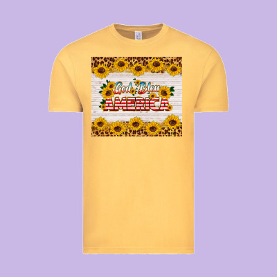 God Bless America Tumbler Vintage Tee Designed By Hra Design Shop
