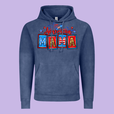 American Mama Vintage Hoodie Designed By Neo Western