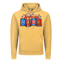 Vintage Mustard American mama Vintage Hoodie - Neo Western