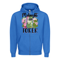 True Royal midnight toker Zipper Hoodie - MaliasSmallBusiness