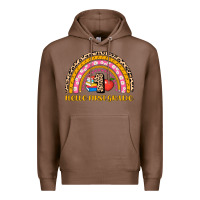 Chestnut back to school rainbow hello first grade Premium Hoodie - AdoDesignShop