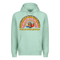 Seafoam back to school rainbow hello first grade Premium Hoodie - AdoDesignShop