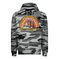 Slate Camo back to school rainbow hello first grade Premium Hoodie - AdoDesignShop