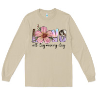 Mushroom love all day every day Long Sleeve Tee - Artiststas