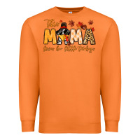 Carrot this mama loves her little turkeys Premium Sweatshirt - MaliasSmallBusiness