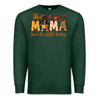 This Mama Loves Her Little Turkeys Premium Sweatshirt | Teevron
