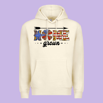 Home Grown American Flag Windmill Premium Hoodie Designed By Jasminsmagicworld