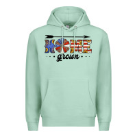 Seafoam home grown american flag windmill Premium Hoodie - Jasminsmagicworld