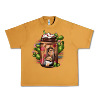 Peanut Butter mexican coffee cup cactus Urban Heavy Tee - JahusDesignShop